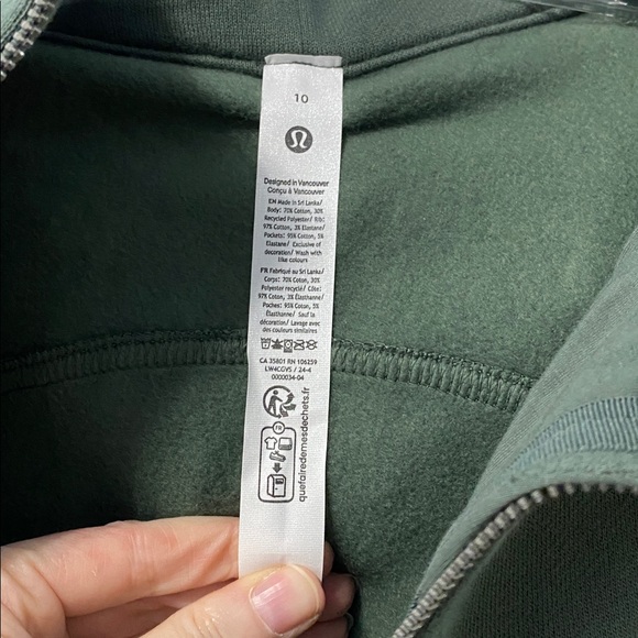 NWT Lululemon scuba full zip hoodie 10 - Picture 11 of 13